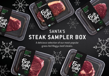 Load image into Gallery viewer, Santa&#39;s Steak Sampler Box
